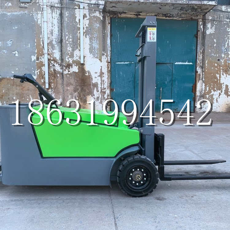 学甲区小型电动叉车1吨2吨步行站驾式电瓶堆高充电装卸车液压升降车铲车